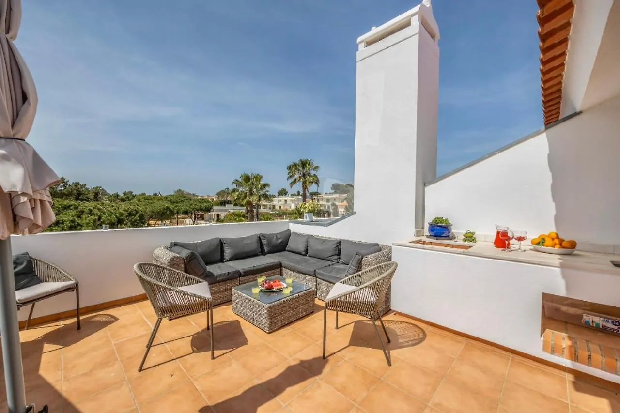 Vila Sol With Pool, Garden & Rooftop Terrace Quarteira Apartmán